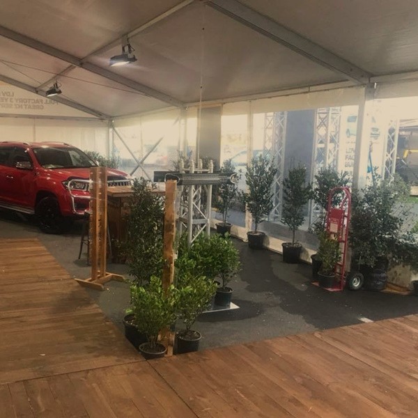 SilverFern Marquees in action