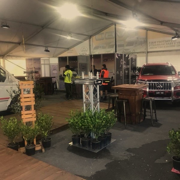 SilverFern Marquees in action