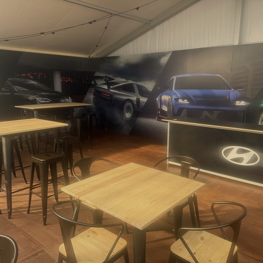 SilverFern Marquees in action