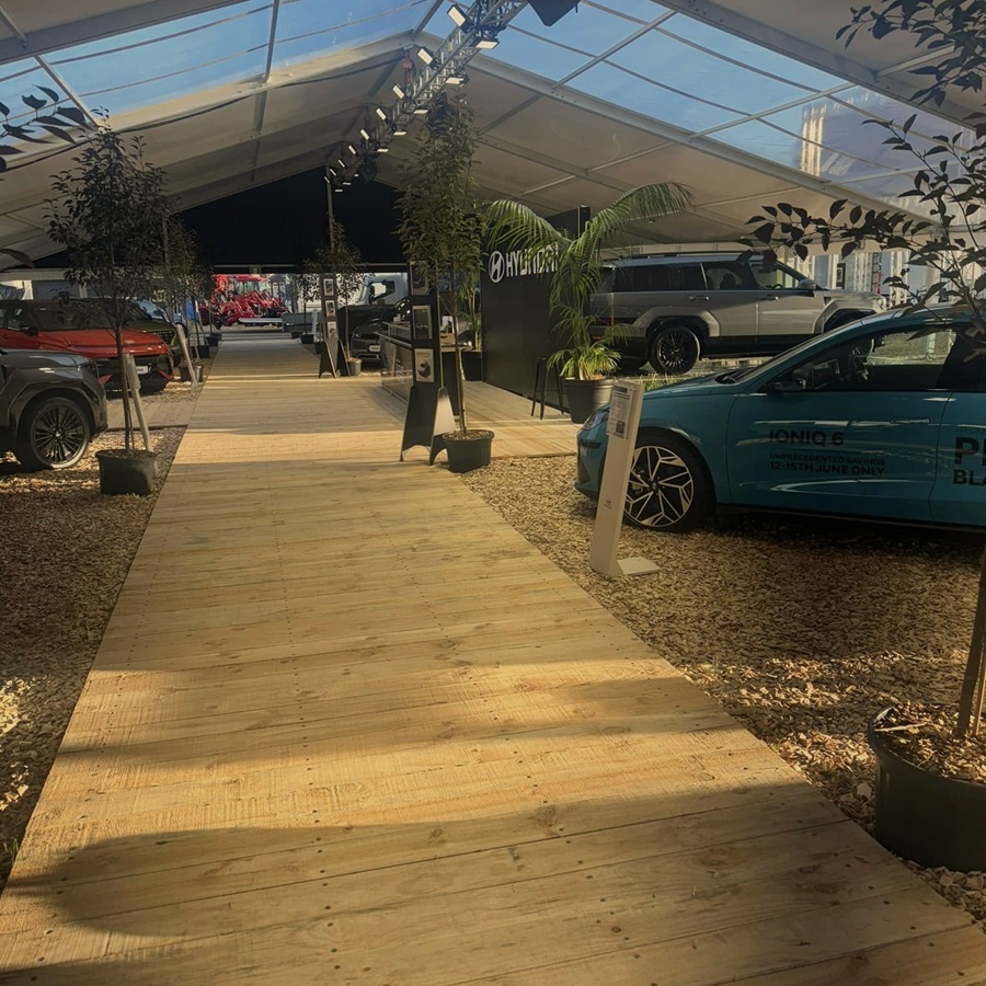 SilverFern Marquees in action