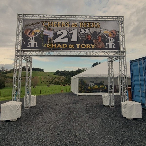 SilverFern Marquees in action