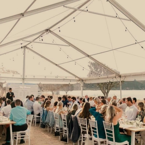 SilverFern Marquees in action