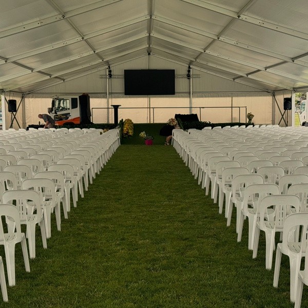 SilverFern Marquees in action