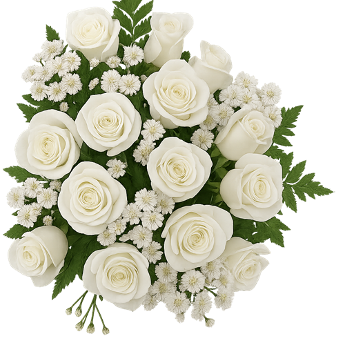 flower bunch white